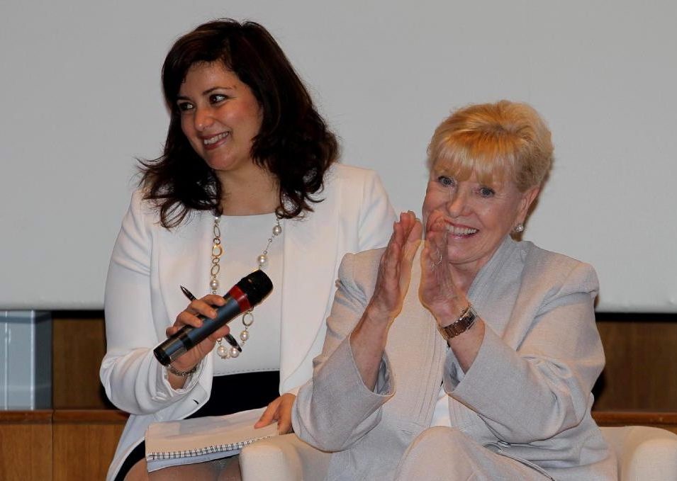 Luciana Scrofani Green Italian Interpreting for Nobel laureate Betty Williams