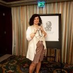 Luciana Scrofani Green Interpreting in Abu Dhabi January 2017
