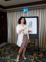 Luciana Scrofani Green Italian Interpreting in Abu Dhabi January 2017