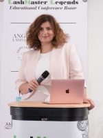 Luciana SG and Conference organiser at Lash Master Legend 2018 May 2018