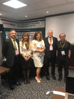 Luciana SG interpreting at the 24th Global Dentistry Annual Meeting June 2018