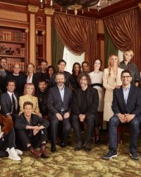 Luciana Scrofani Green Italian interpreter Key cast and crew from shows including 'Homecoming', 'The Marvelous Mrs Maisel' and 'Good Omens' at the Prime Video launch (Amazon)