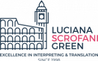 Luciana Scrofani Green Italian Interpreter logo