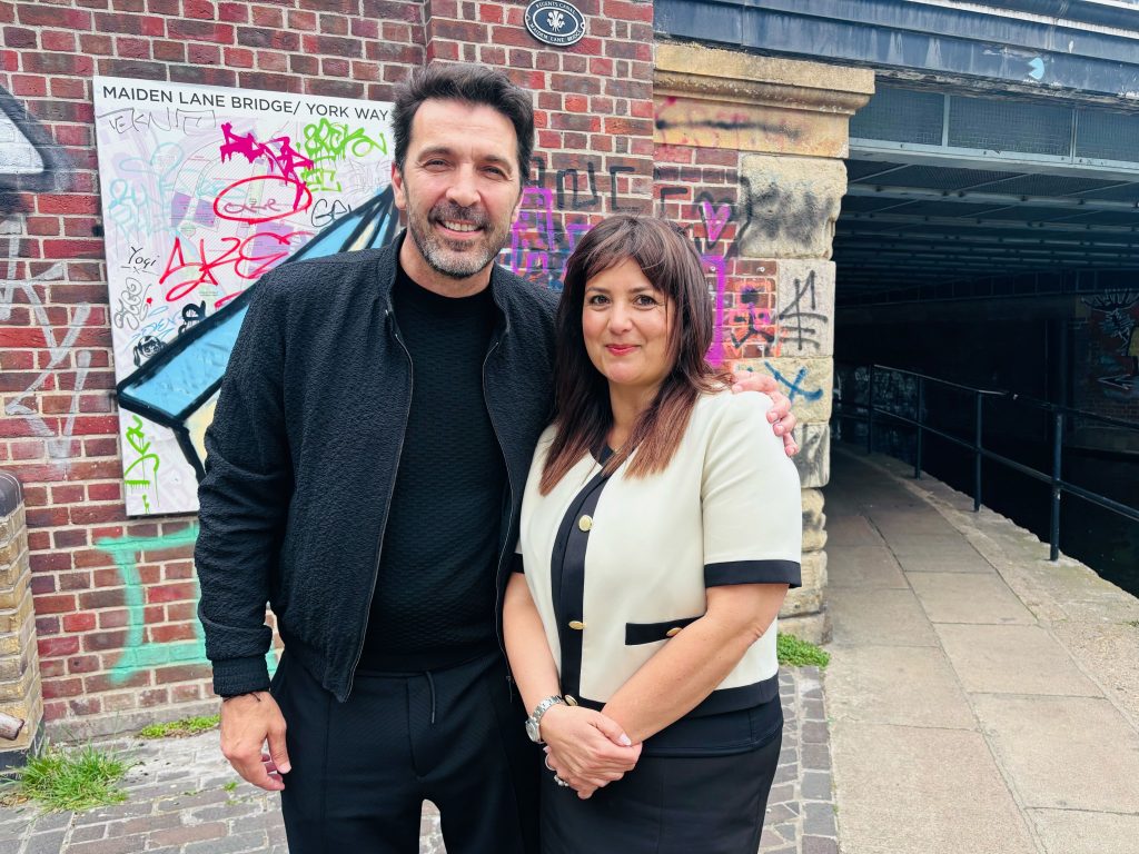 Italian Interpreter London with Gianluigi Buffon for press events at The Guardian